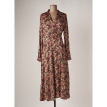 MAISON SCOTCH - Robe longue marron en polyester pour femme - Taille 40 - Modz