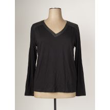 ZELI - T-shirt noir en viscose pour femme - Taille 42 - Modz
