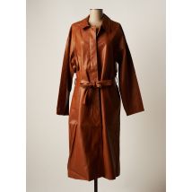 FRNCH - Trench marron en coton pour femme - Taille 38 - Modz