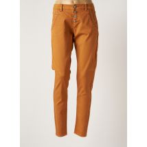 CREAM - Pantalon slim marron en coton pour femme - Taille W25 - Modz