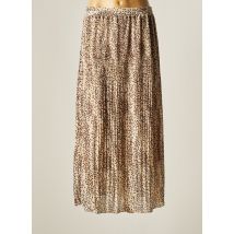 BELLITA - Jupe longue marron en polyester pour femme - Taille 40 - Modz
