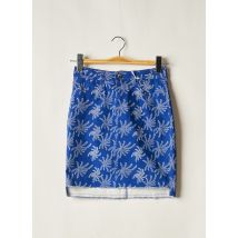 LES P'TITES BOMBES - Jupe courte bleu en coton pour femme - Taille 34 - Modz