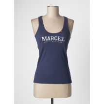 LE FABULEUX MARCEL DE BRUXELLES - Top bleu en coton pour femme - Taille 38 - Modz