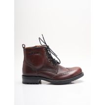 HELSTONS - Bottines/Boots marron en cuir pour homme - Taille 40 - Modz