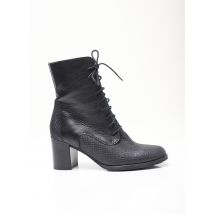 KARSTON - Bottines/Boots noir en cuir pour femme - Taille 36 - Modz