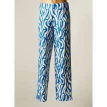 OUI - Pantalon large bleu en polyester pour femme - Taille 44 - Modz