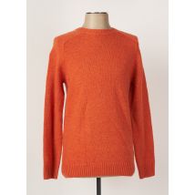 CAMBRIDGE - Pull orange en laine pour homme - Taille S - Modz