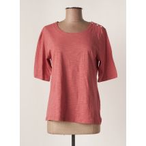 ESPRIT DE LA MER - T-shirt rose en coton pour femme - Taille 42 - Modz