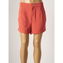 MOLLY BRACKEN - Short orange en coton pour femme - Taille 44 - Modz