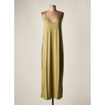 LPB - Robe longue vert en viscose pour femme - Taille 36 - Modz