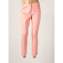 AIRFIELD - Pantalon 7/8 rose en coton pour femme - Taille 38 - Modz