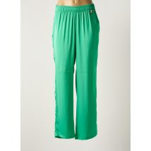 FRACOMINA - Pantalon large vert en polyester pour femme - Taille 40 - Modz