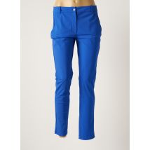 INDIES - Pantalon chino bleu en polyamide pour femme - Taille 38 - Modz