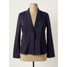 MARIA BELLENTANI - Blazer bleu en coton pour femme - Taille 46 - Modz