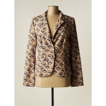 PAKO LITTO - Blazer beige en coton pour femme - Taille 42 - Modz