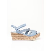 ANDREA CONTI - Sandales/Nu pieds bleu en cuir pour femme - Taille 40 - Modz