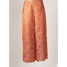 LOLA CASADEMUNT - Pantalon large orange en polyester pour femme - Taille 38 - Modz