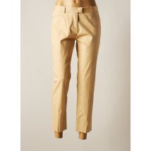 PABLO - Pantalon 7/8 beige en coton pour femme - Taille 42 - Modz
