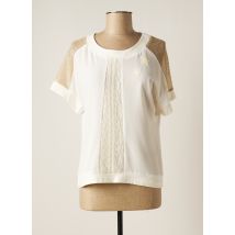 MERI & ESCA - Top blanc en polyester pour femme - Taille 40 - Modz