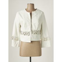 RELISH - Veste simili cuir blanc en polyester pour femme - Taille 36 - Modz