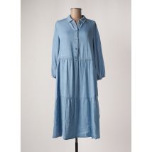 BARBARA LEBEK - Robe mi-longue bleu en lyocell pour femme - Taille 38 - Modz