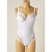 LOUISA BRACQ - Body lingerie blanc en polyamide pour femme - Taille 105B - Modz