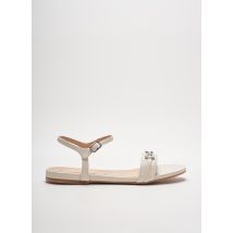 UNISA - Sandales/Nu pieds beige en cuir pour femme - Taille 41 - Modz