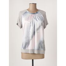 FRANK WALDER - T-shirt gris en viscose pour femme - Taille 42 - Modz