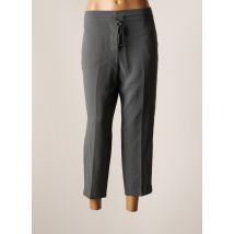 MANGO - Pantalon 7/8 vert en polyester pour femme - Taille 40 - Modz