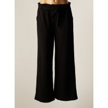 BELLITA - Pantalon large noir en polyester pour femme - Taille 38 - Modz
