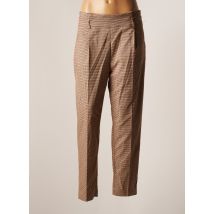 KOCCA - Pantalon droit marron en polyester pour femme - Taille 42 - Modz