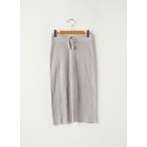 MANGO - Pantalon large gris en acrylique pour fille - Taille 5 A - Modz