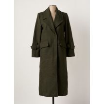 MANGO - Manteau long vert en laine vierge pour femme - Taille 34 - Modz