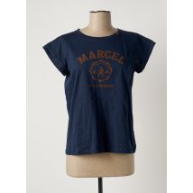 LE FABULEUX MARCEL DE BRUXELLES - T-shirt bleu en coton pour femme - Taille 38 - Modz