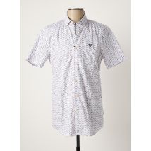 PME LEGEND - Chemise manches courtes blanc en coton pour homme - Taille M - Modz