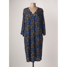 CISO - Robe mi-longue bleu en viscose pour femme - Taille 42 - Modz