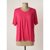 GRIFFON - T-shirt rose en viscose pour femme - Taille 44 - Modz