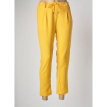 SARAH JOHN - Pantalon 7/8 jaune en polyester pour femme - Taille 38 - Modz