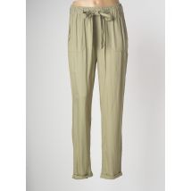 DEELUXE - Pantalon droit vert en viscose pour femme - Taille 38 - Modz