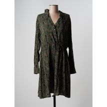 HARTFORD - Robe mi-longue vert en viscose pour femme - Taille 40 - Modz
