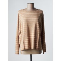 YERSE - Pull marron en viscose pour femme - Taille 44 - Modz