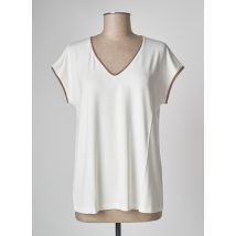 MARIA BELLENTANI - T-shirt blanc en viscose pour femme - Taille 42 - Modz