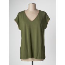 MARIA BELLENTANI - T-shirt vert en viscose pour femme - Taille 42 - Modz