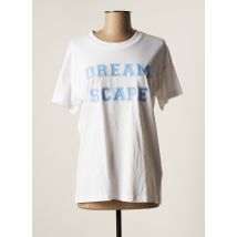 KAFFE - T-shirt blanc en coton pour femme - Taille 42 - Modz