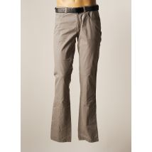 LUIGI MORINI - Pantalon droit gris en coton pour homme - Taille 42 - Modz