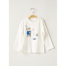 MAYORAL - T-shirt blanc en coton pour garçon - Taille 2 A - Modz