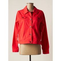 JENSEN - Veste casual rouge en coton pour femme - Taille 40 - Modz