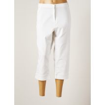 CHRISTINE LAURE PANTALONS FEMME DE COULEUR BLANC - Grande Taille