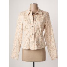 CREAM - Veste casual beige en coton pour femme - Taille 42 - Modz