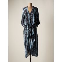 ESSENTIEL ANTWERP - Robe mi-longue bleu en viscose pour femme - Taille 40 - Modz